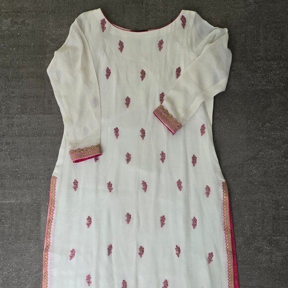 Indian Top - White and Pink - Picture 1 of 6